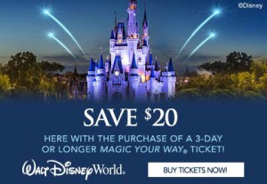 Walt Disney World - Buy Tickets Now!