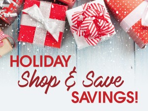 Special Offers - Holiday Shop & Save