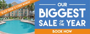 Black Friday & Cyber Monday - Our Biggest sale of the year - Book Now