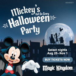 Magic Kingdom Disney Mickey's Halloween Party