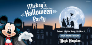 Magic Kingdom Disney Mickey's Halloween Party