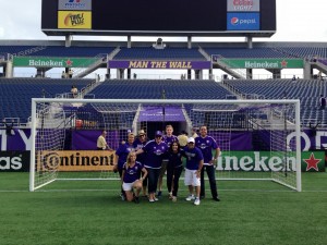 Feel the Orlando City purple pride