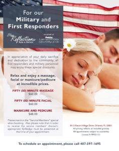 For our Military and First Responders - Flyer